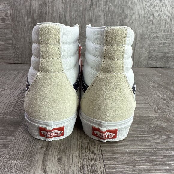 Vans Sk8 Hi Women's size 5 Ivory White Hightop Shoes - Picture 6 of 8